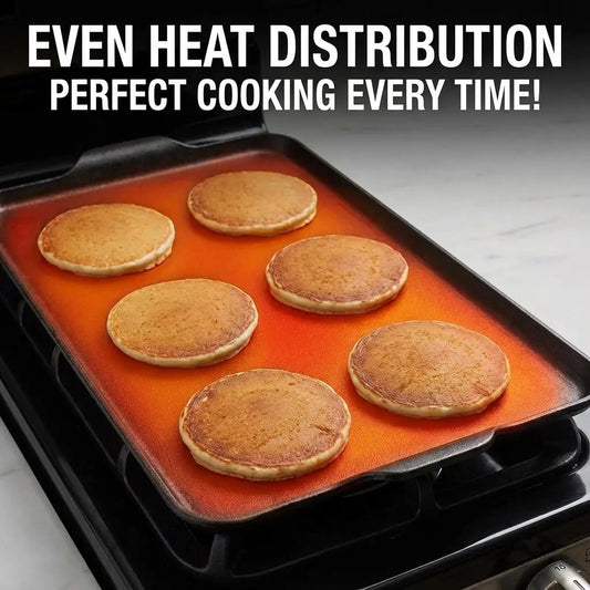 Food-Grade Non-Stick Ceramic Baking Pan, Multi-Purpose Oven Tray for Steak, Tacos, Toast & Meats, Dishwasher Safe for Family Summer Gatherings