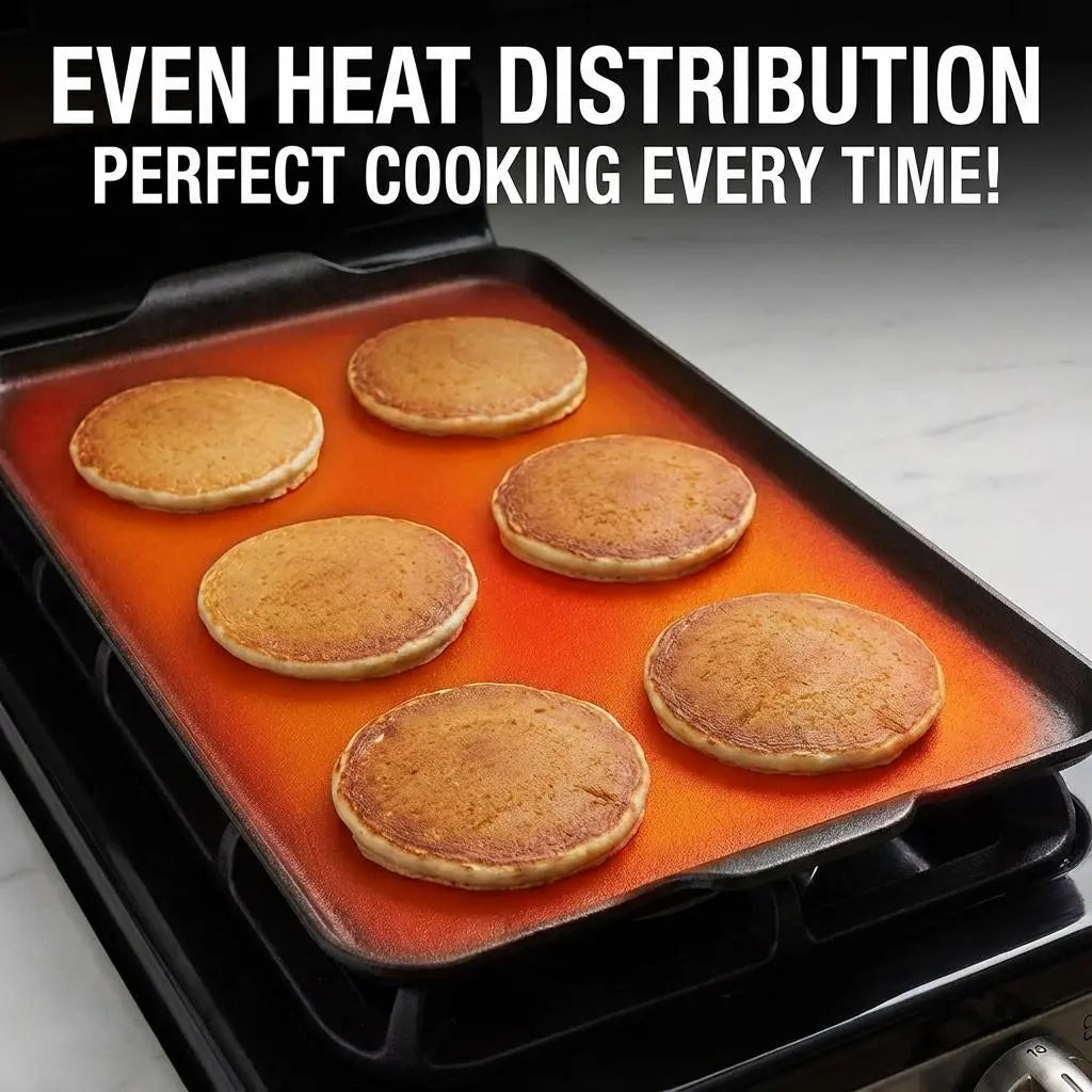Food-Grade Non-Stick Ceramic Baking Pan, Multi-Purpose Oven Tray for Steak, Tacos, Toast & Meats, Dishwasher Safe for Family Summer Gatherings